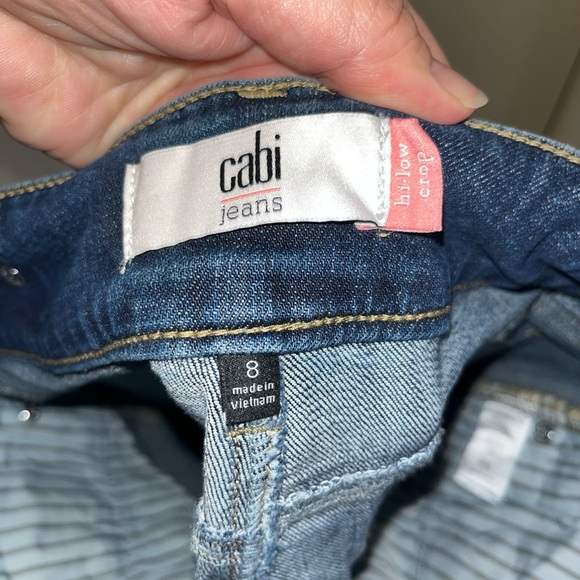 Cabi Jeans 2 Toned Denim New W/o Tags Never Washed Size 8 Women’s - Picture 4 of 10